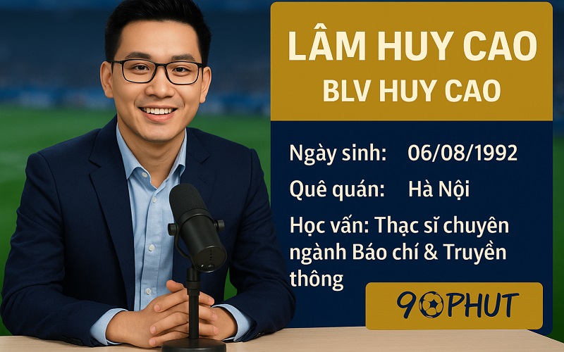 Bình luận viên Huy Cao
