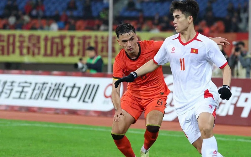 U22 Việt Nam thắng U22 Trung Quốc